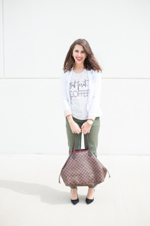 Dress Up Buttercup // A Houston-based fashion and inspiration blog developed to daily inspire your own personal style by Dede Raad | How to Dress Up A Tee to The Office