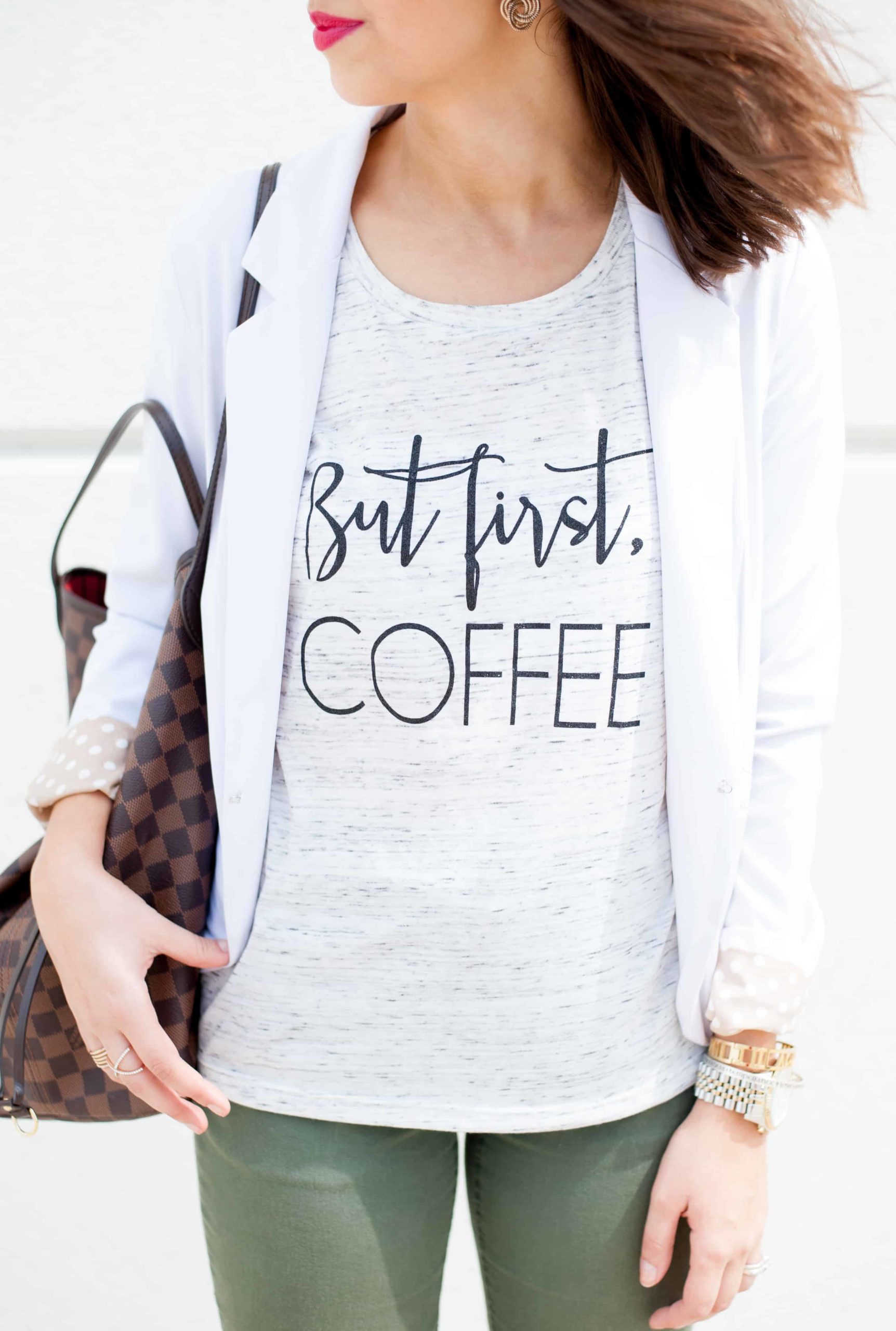 Dress Up Buttercup // A Houston-based fashion and inspiration blog developed to daily inspire your own personal style by Dede Raad | How to Dress Up A Tee to The Office