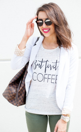 Dress Up Buttercup // A Houston-based fashion and inspiration blog developed to daily inspire your own personal style by Dede Raad | How to Dress Up A Tee to The Office