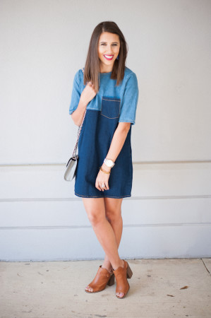 Dress Up Buttercup // A Houston-based fashion and inspiration blog developed to daily inspire your own personal style by Dede Raad | Colorblock Denim