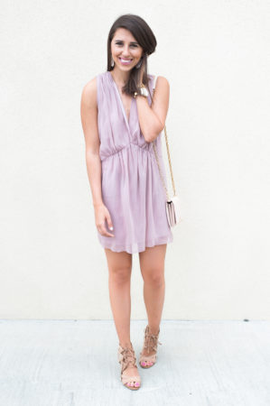 Dress Up Buttercup // A Houston-based fashion and inspiration blog developed to daily inspire your own personal style by Dede Raad | Shirred V-Neck Dress
