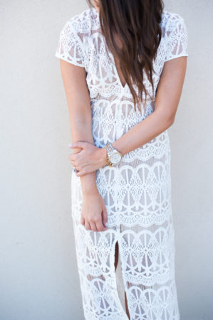 Dress Up Buttercup // A Houston-based fashion and inspiration blog developed to daily inspire your own personal style by Dede Raad | Lace Maxi