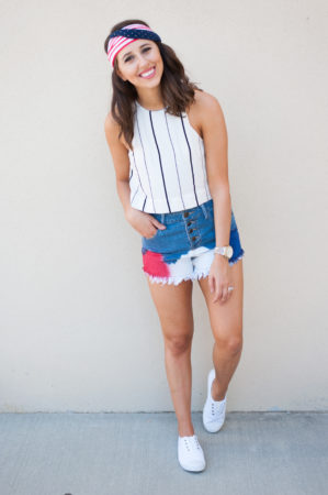 Dress Up Buttercup // A Houston-based fashion and inspiration blog developed to daily inspire your own personal style by Dede Raad | Tis the season of red white blue