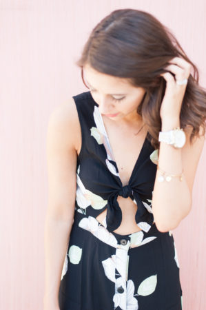 Dress Up Buttercup // A Houston-based fashion and inspiration blog developed to daily inspire your own personal style by Dede Raad | Floral Tie Front