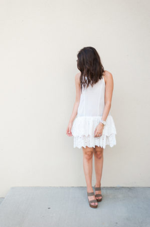 Dress Up Buttercup // A Houston-based fashion and inspiration blog developed to daily inspire your own personal style by Dede Raad | Eyelet Slipdress