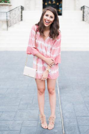 Dress Up Buttercup // A Houston-based fashion and inspiration blog developed to daily inspire your own personal style by Dede Raad | Tie Dye Romper