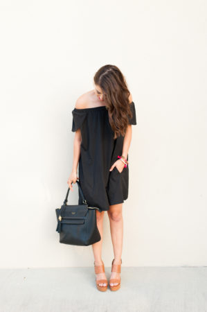Dress Up Buttercup // A Houston-based fashion and inspiration blog developed to daily inspire your own personal style by Dede Raad | Black Dress In the Summer