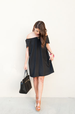 Dress Up Buttercup // A Houston-based fashion and inspiration blog developed to daily inspire your own personal style by Dede Raad | Black Dress In the Summer