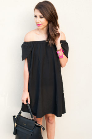 Dress Up Buttercup // A Houston-based fashion and inspiration blog developed to daily inspire your own personal style by Dede Raad | Black Dress In the Summer