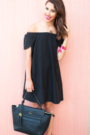Dress Up Buttercup // A Houston-based fashion and inspiration blog developed to daily inspire your own personal style by Dede Raad | Black Dress In the Summer