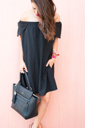 Dress Up Buttercup // A Houston-based fashion and inspiration blog developed to daily inspire your own personal style by Dede Raad | Black Dress In the Summer