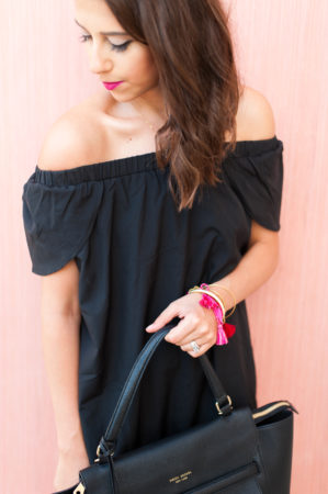 Dress Up Buttercup // A Houston-based fashion and inspiration blog developed to daily inspire your own personal style by Dede Raad | Black Dress In the Summer