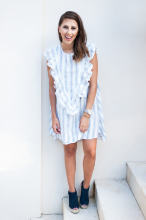 Dress Up Buttercup | Houston Fashion Blog - Dede Raad | Fun Ruffle Dress