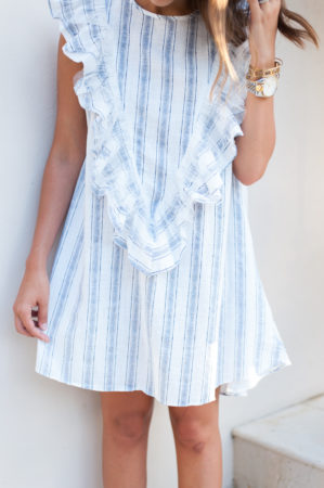Dress Up Buttercup | Houston Fashion Blog - Dede Raad | Fun Ruffle Dress