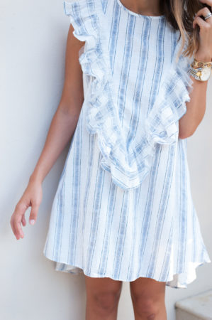 Dress Up Buttercup | Houston Fashion Blog - Dede Raad | Fun Ruffle Dress