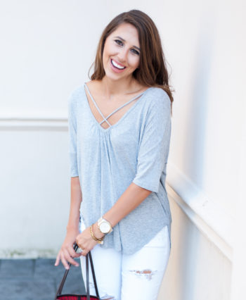 Dress Up Buttercup | Houston Fashion Blog - Dede Raad | Casual Cross Front