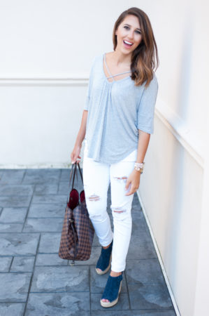 Dress Up Buttercup | Houston Fashion Blog - Dede Raad | Casual Cross Front