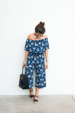 Dress Up Buttercup | Houston Fashion Blog - Dede Raad | Floral Jumper