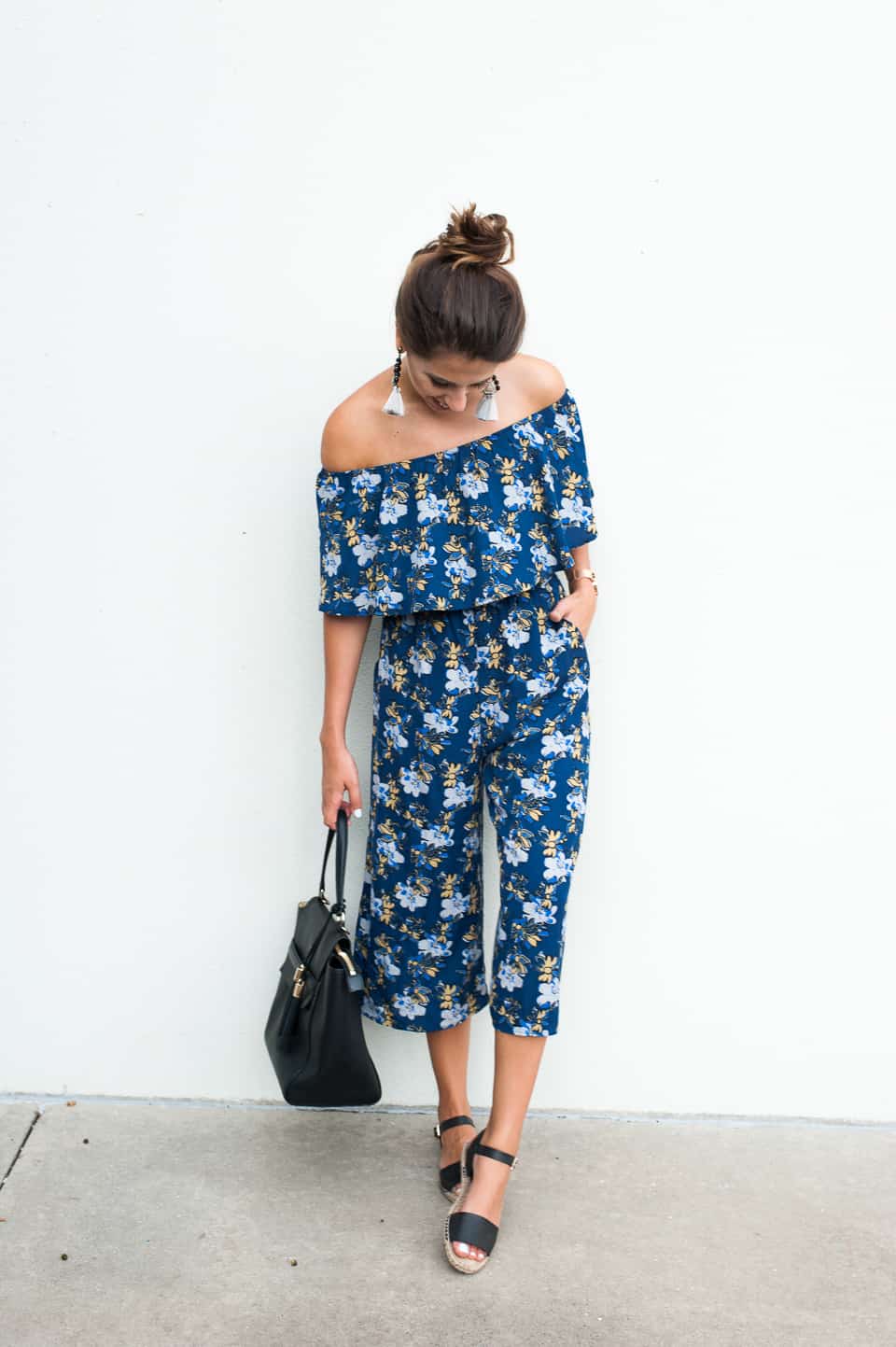 Dress Up Buttercup | Houston Fashion Blog - Dede Raad | Floral Jumper