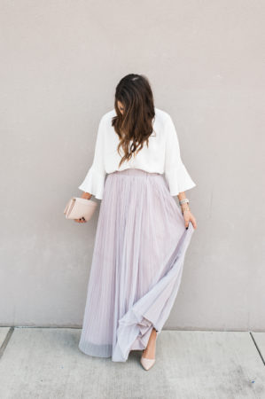 Dress Up Buttercup // A Houston-based fashion and inspiration blog developed to daily inspire your own personal style by Dede Raad | Tulle Maxi Skirt