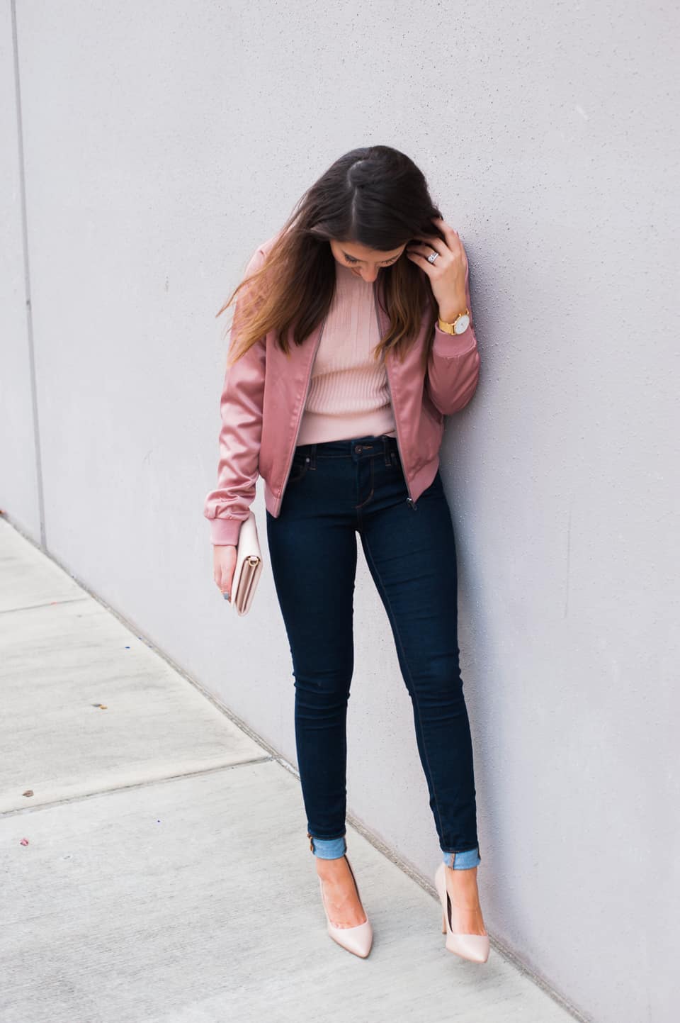 Dress Up Buttercup // A Houston-based fashion travel blog developed to daily inspire your own personal style by Dede Raad | Pink on Pink Bomber