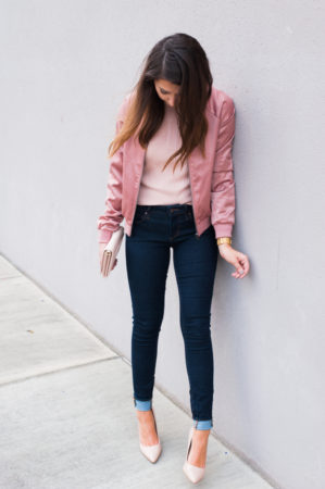 Dress Up Buttercup // A Houston-based fashion travel blog developed to daily inspire your own personal style by Dede Raad | Pink on Pink Bomber
