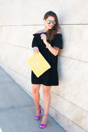 Dress Up Buttercup // A Houston-based fashion and inspiration blog developed to daily inspire your own personal style by Dede Raad | How to Add Color to Your LBD