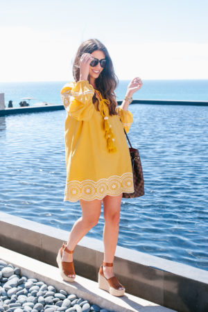 Dress Up Buttercup // A Houston-based fashion and inspiration blog developed to daily inspire your own personal style by Dede Raad | Marigold Cabo Dress