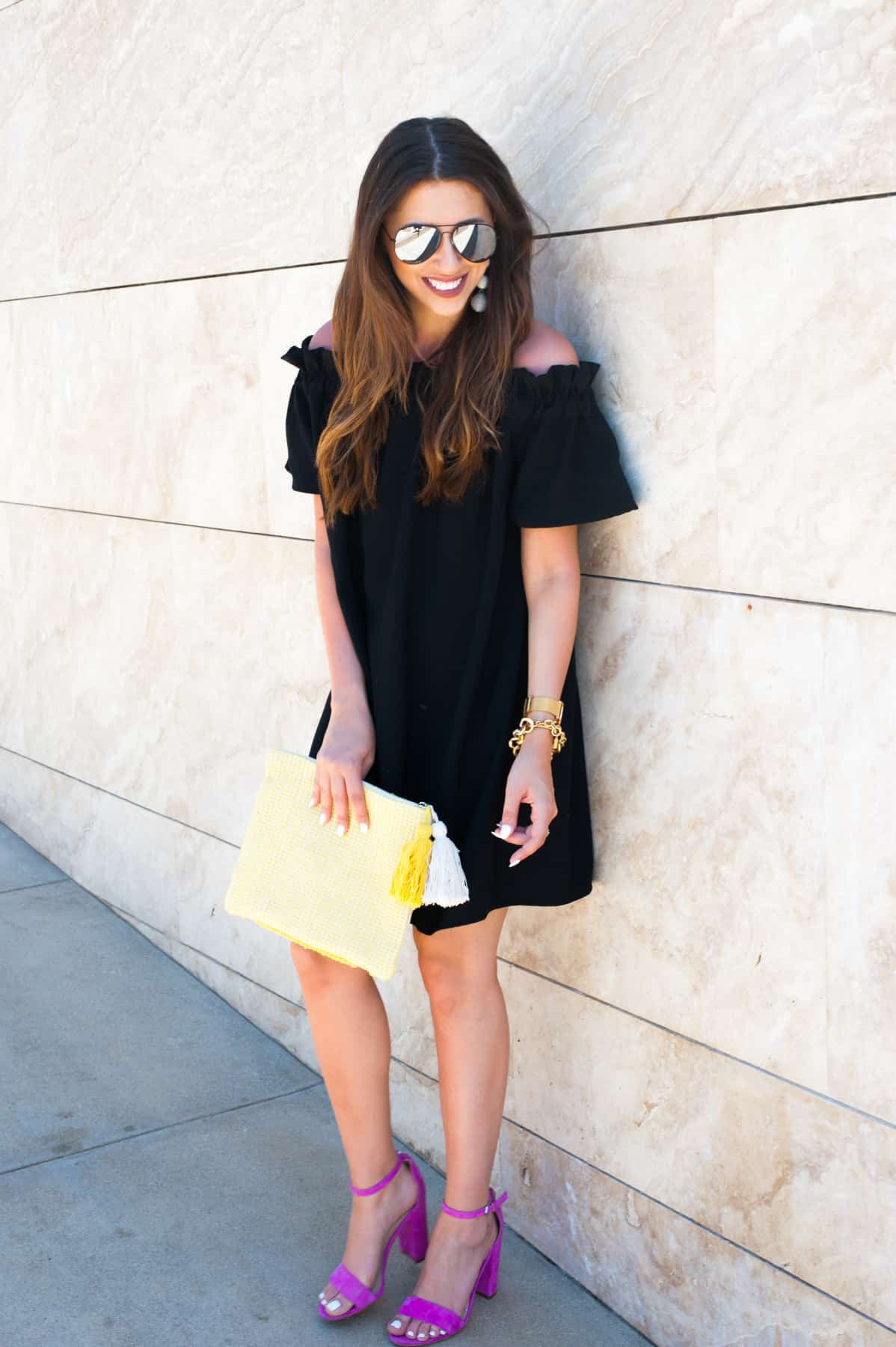 Dress Up Buttercup // A Houston-based fashion and inspiration blog developed to daily inspire your own personal style by Dede Raad | How to Add Color to Your LBD