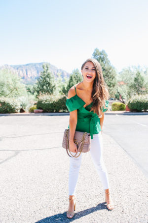 Green top, scottsdale, fall fashion, arizona