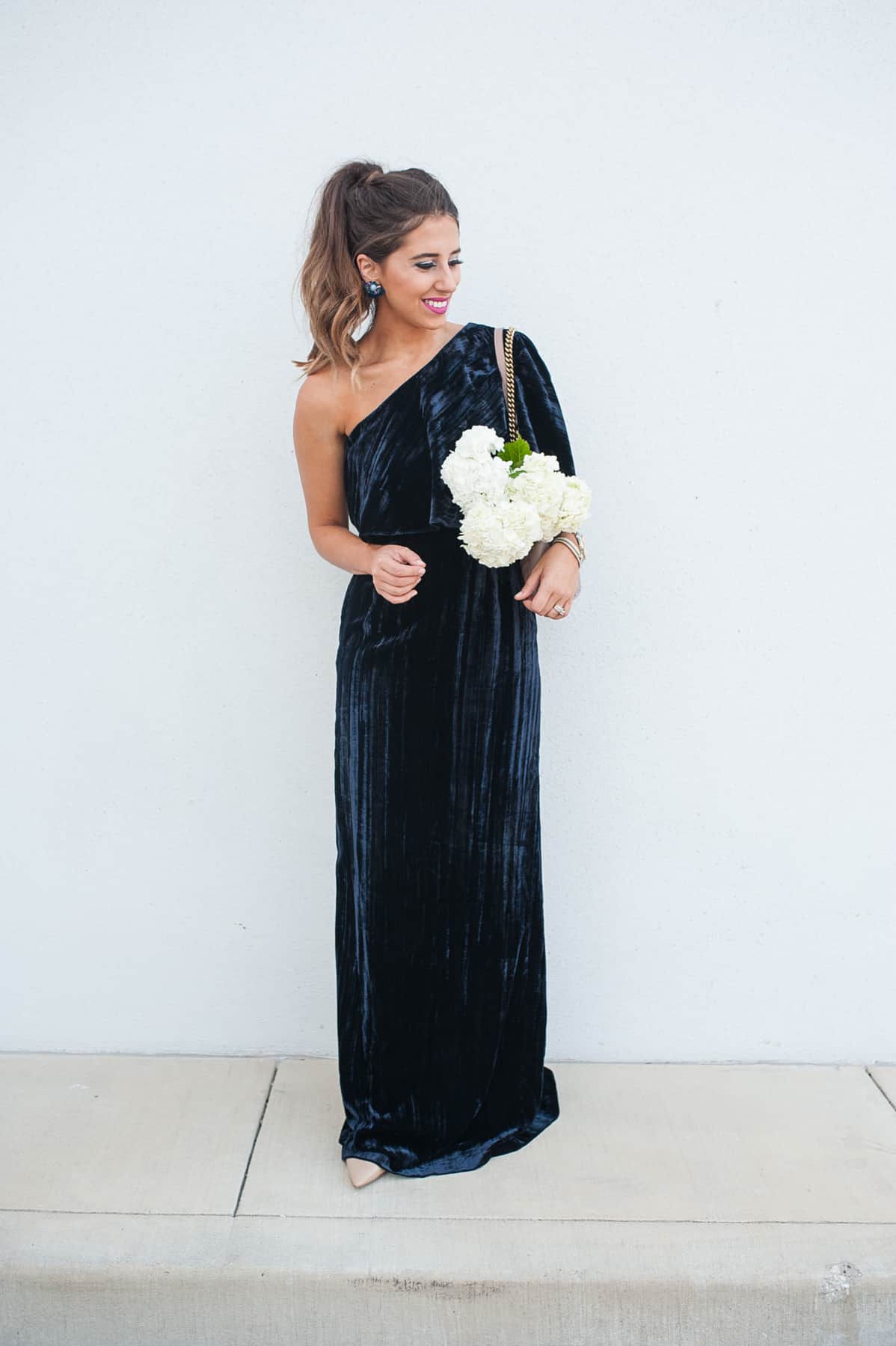 Velvet Gown for the Ball