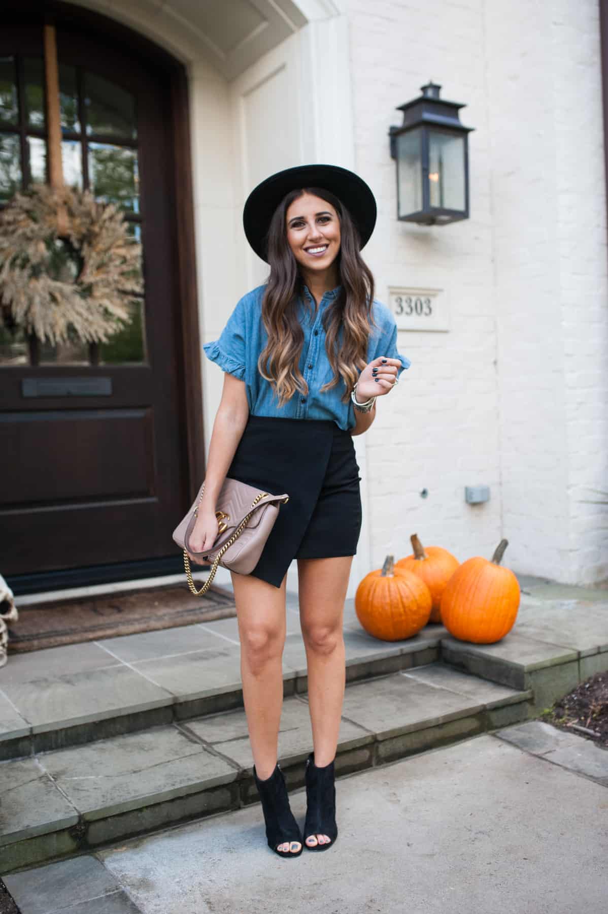 Denim and Black | Dress Up Buttercup