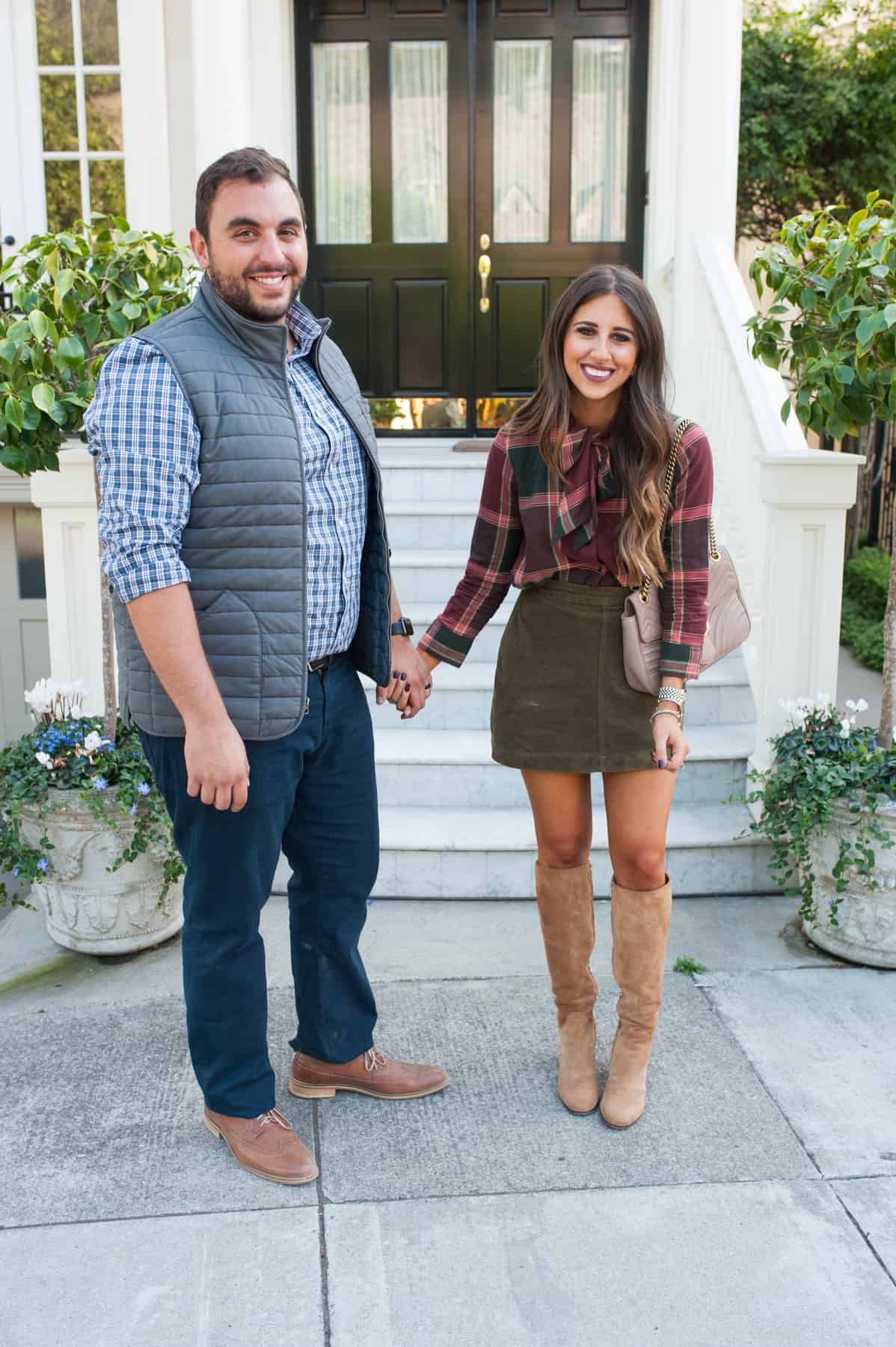 The Raads in Plaid I Dress Up Buttercup I Fashion Blogger