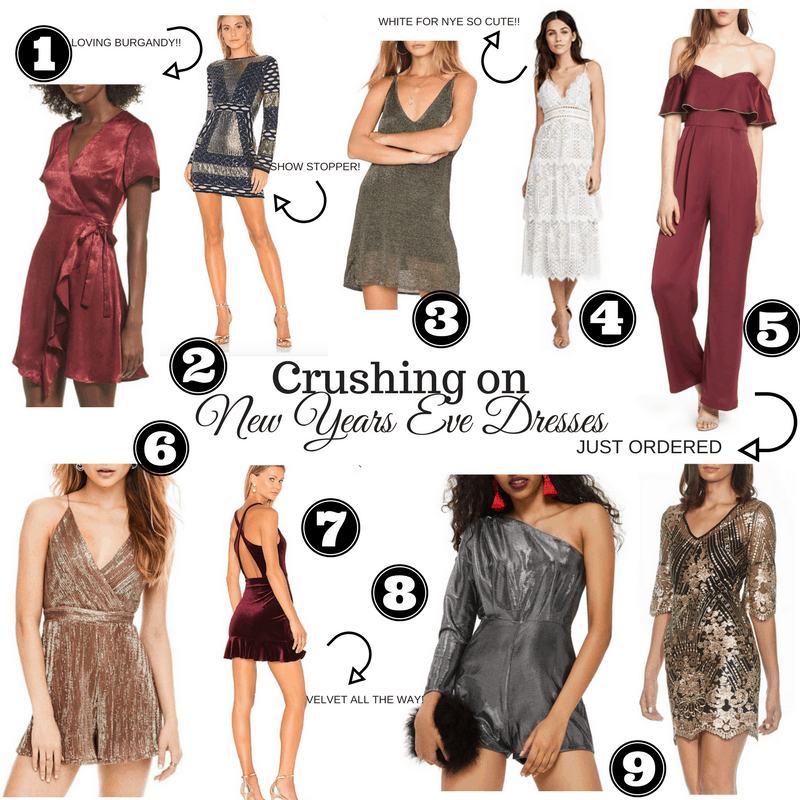 Crushing On New Years Eve Dresses