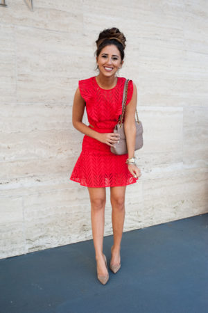 Eyelet Red | Dress Up Buttercup