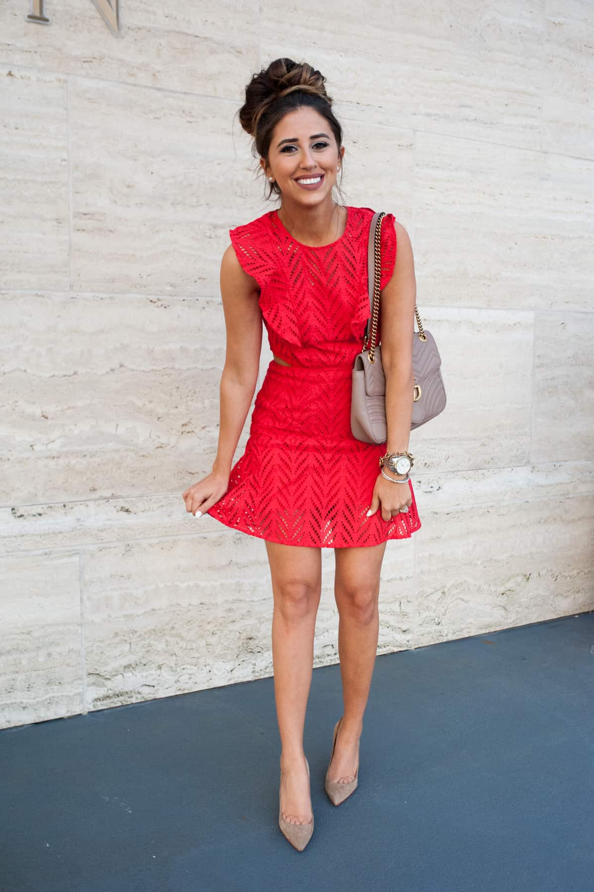 Eyelet Red | Dress Up Buttercup