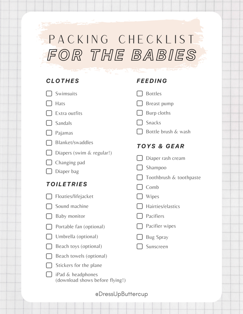 Storing Baby Items for the Future [Checklist]