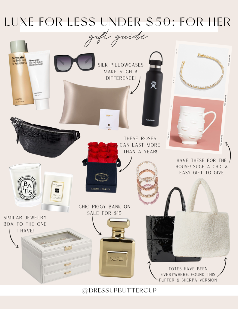 Luxury Gift Guide Under $50 - Limelight Lane